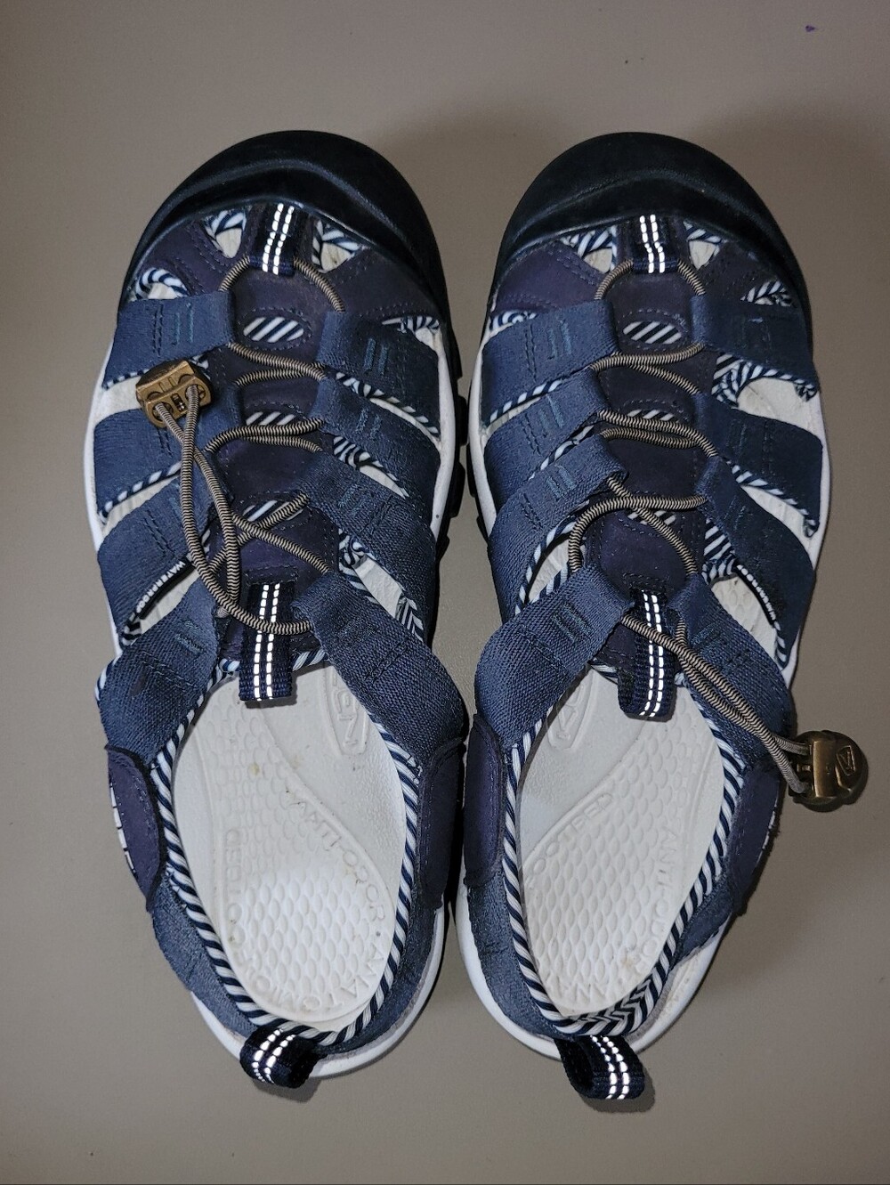Keen Navy and White Women's Sport Sandals